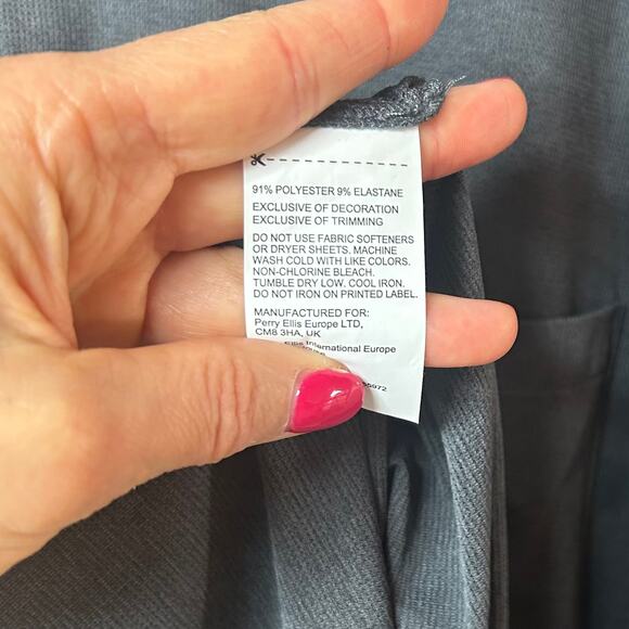 Jack Nicklaus Gray Golf Performance Polo Shirt Size XL Bear Emblem Short Sleeves - Picture 6 of 9